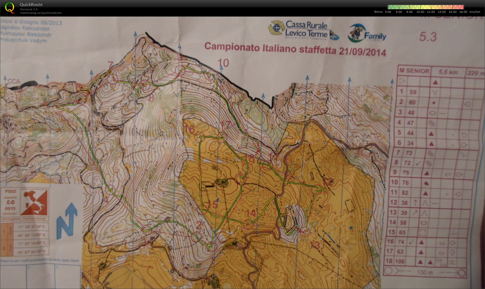 Campionato Italiano Staffetta (21.09.2014)