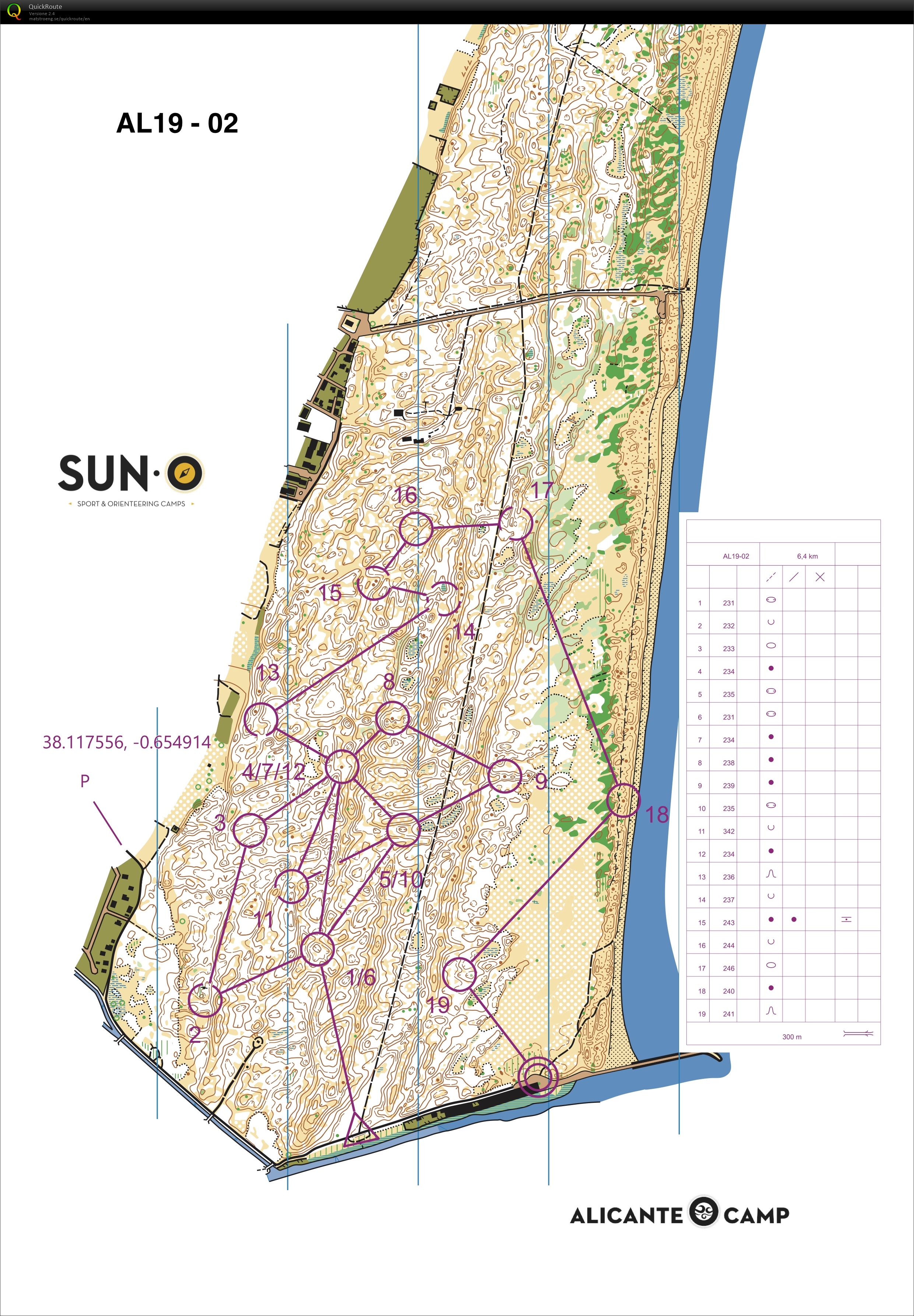 Guardamar - Erebus TC - 6° allenamento - one man relay (11.02.2019)