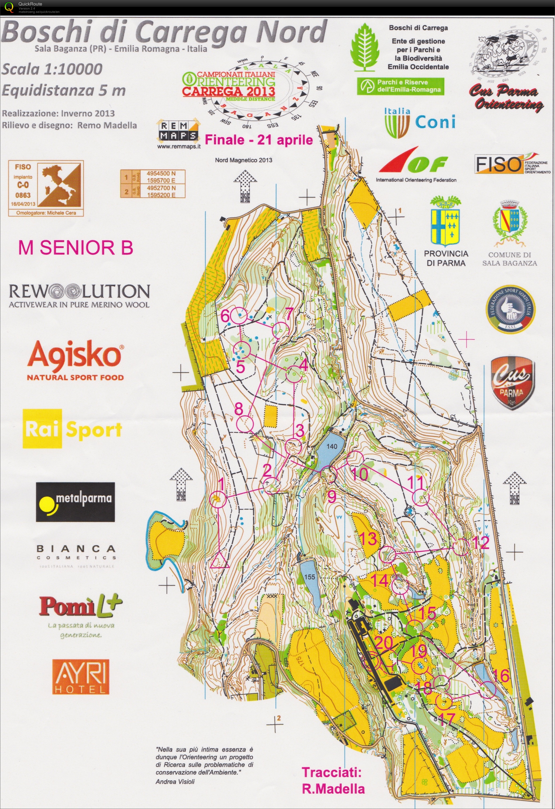 Campionati Italiani Middle 2013 - finale B (2013-04-21)