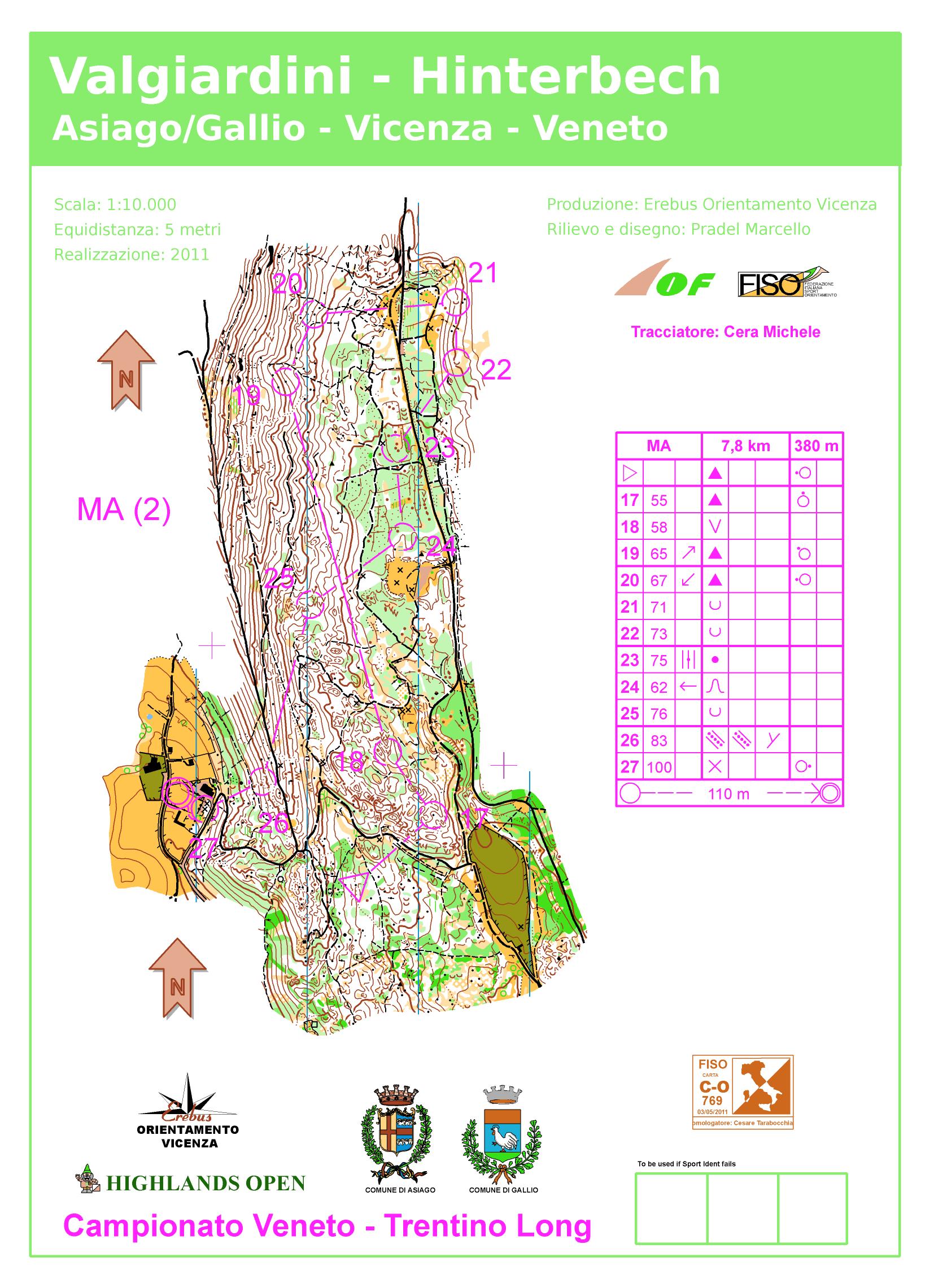 Campionato Veneto e Trentino Long p.2 (14.05.2013)