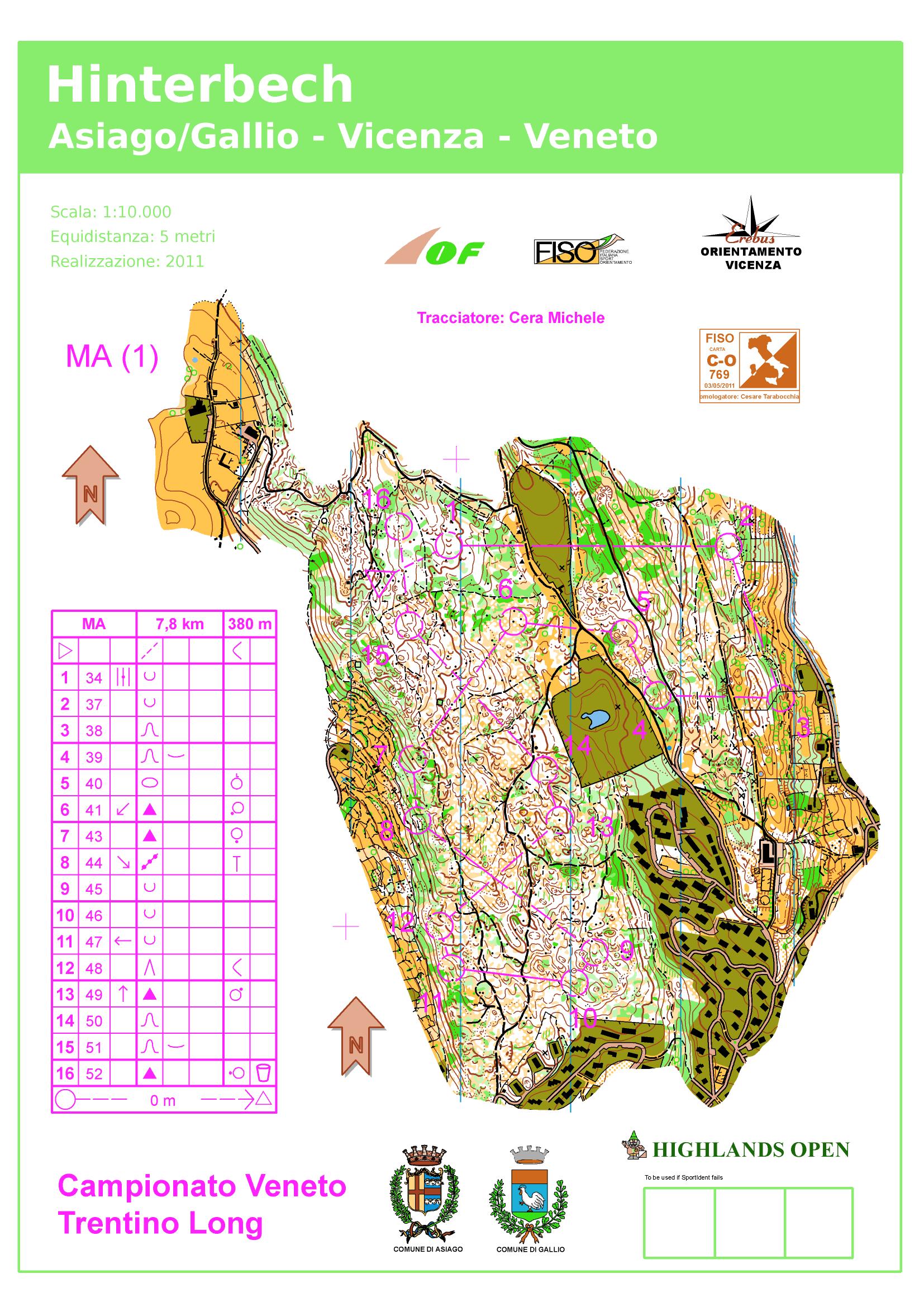 Campionato Veneto e Trentino Long p.1 (2013-05-14)