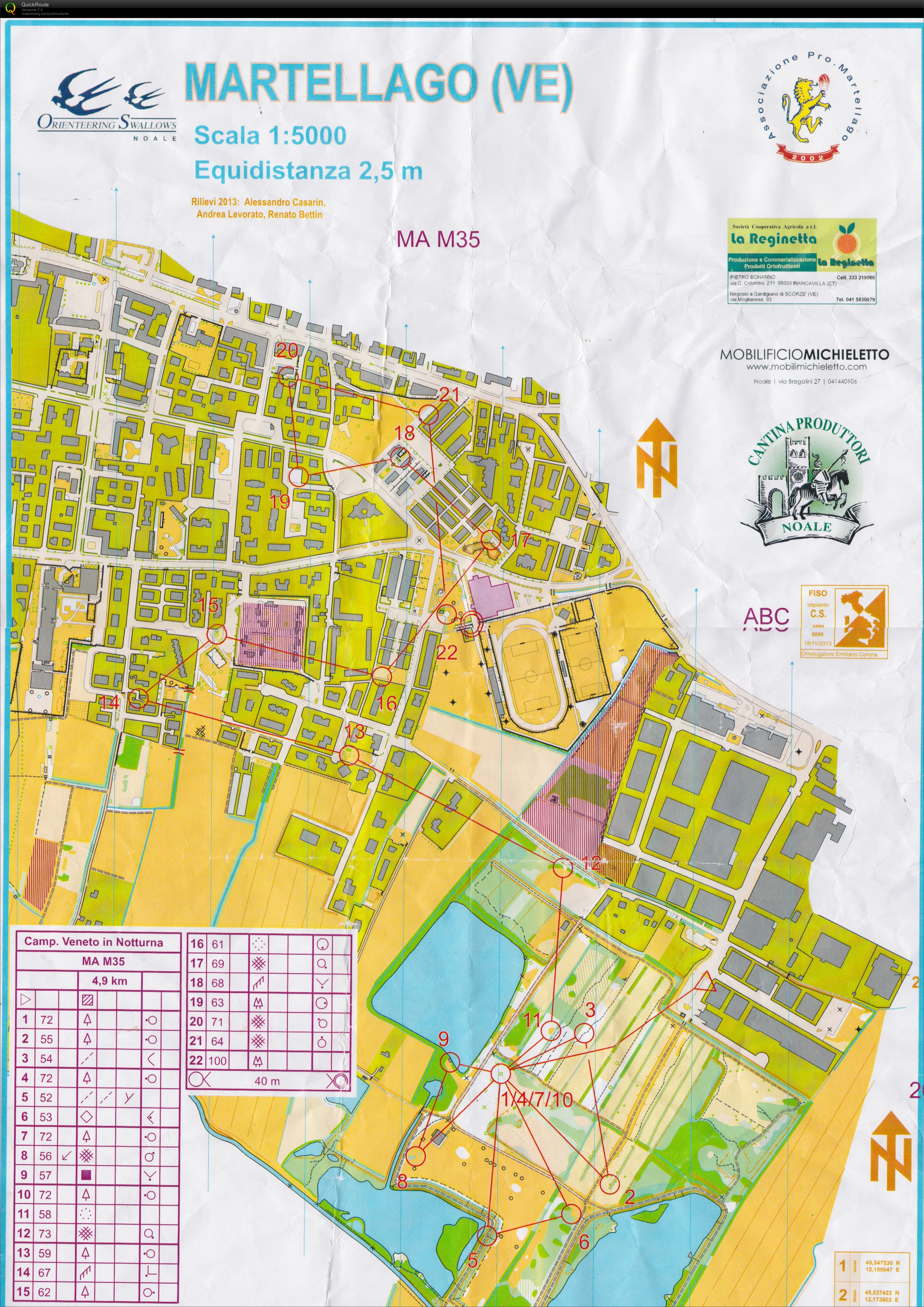 Campionato Veneto in Notturna (2013-12-07)